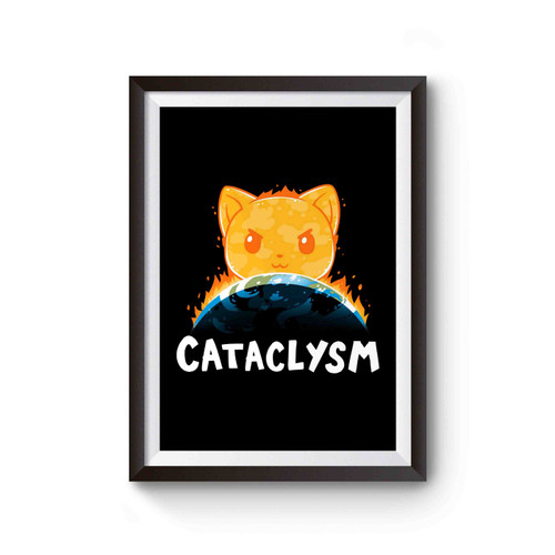 Lady Cataclysm World Of Warcraft Logo Poster