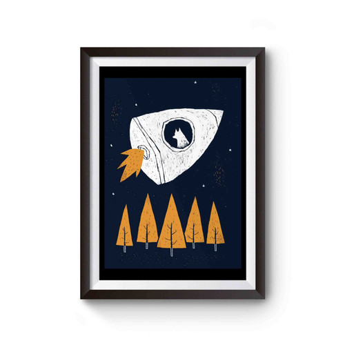 Laika Space Dog Poster