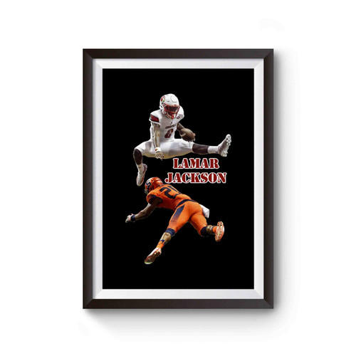 Lamar Jackson Nfli Poster