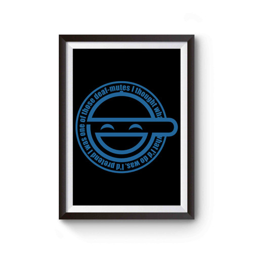 Laughing Man Ghost In The Shell Poster