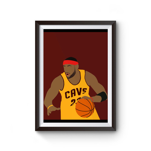 Lebron James Cleveland Basketball Poster