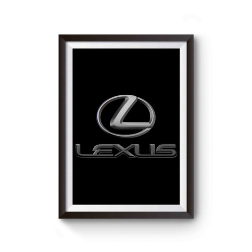 Lexus Logo Auto Moto Poster Lexus Logo Auto Moto Poster