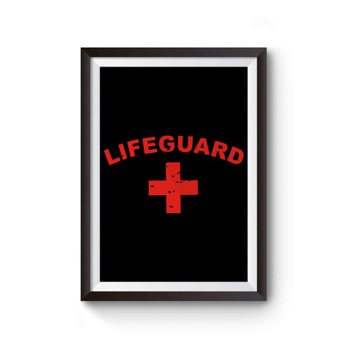 Lifeguard Beach Life Saver Funny Poster