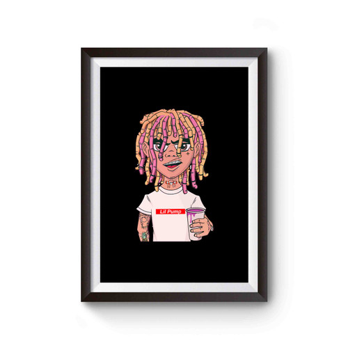 Lil Pump Lean Cup Esskeetit Money Rap Singer Hip Hop Music Poster