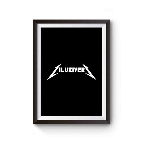 Lil Uzi Vert Luv Is Rage Metallica Poster