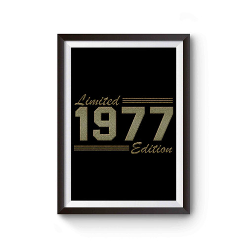 Limited 1977 Edition 41st Birthday Poster