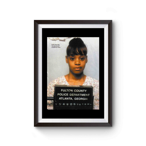 Lisa Lopes Mugshot Poster