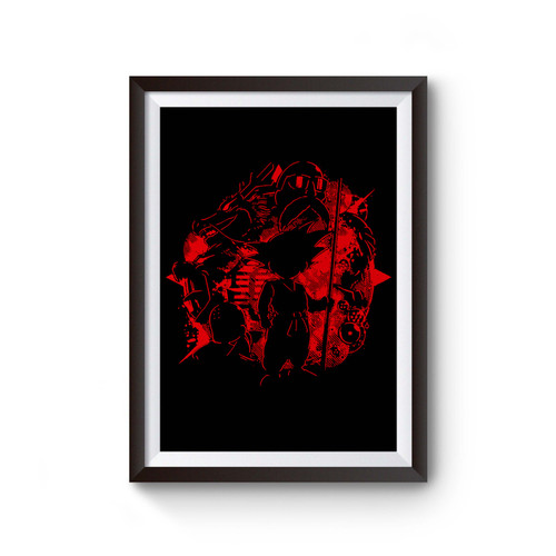 Little Saiyan Goku Dragon Fire Poster