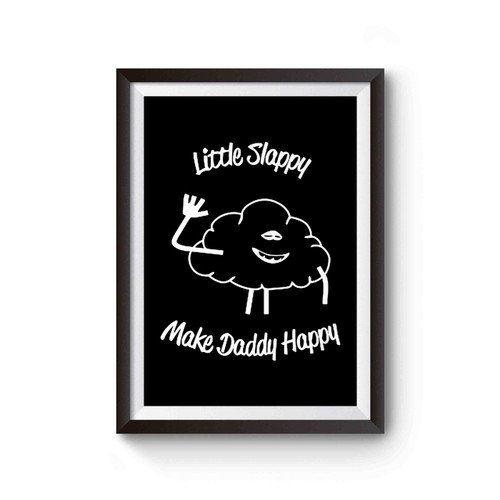 Little Slappy Make Daddy Happy Troll Movie Cloud Poster
