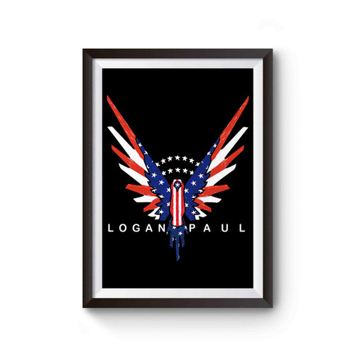 Logan Paul Bird Maverick American Flag Logo 1 Poster