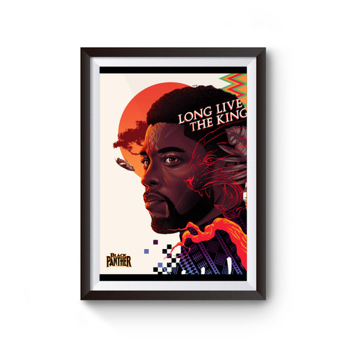 Long Live The King Black Panther Poster