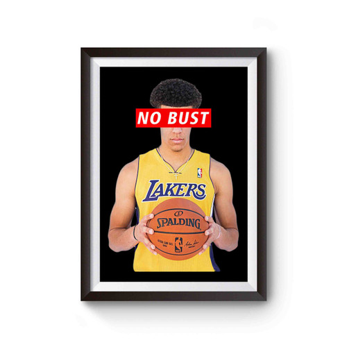 Lonzo Ball No Bust Poster