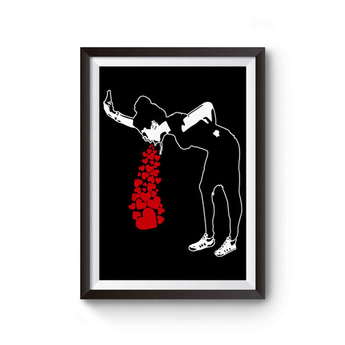 Lovesick Banksy 2 Poster