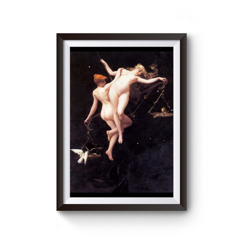 Luis Falero The Balance Of The Zodiac Poster