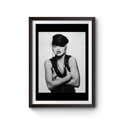 Madonna Smoking Poster