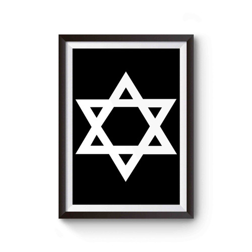 Magen David Jewish Star Poster