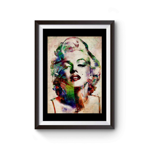 Marilyn Monroe American Actress Blonde Famous Poster