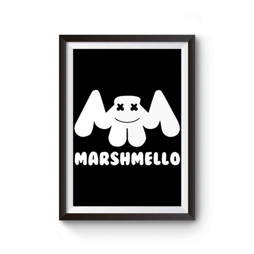 Marshmello Logo Puzzle Poster