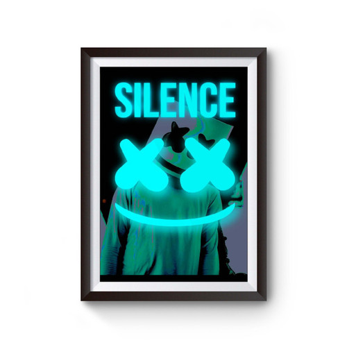 Marshmello Silence Poster