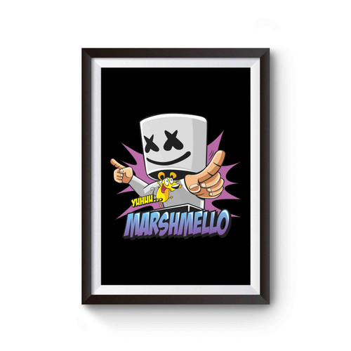 Marshmello Yuhuuu Poster