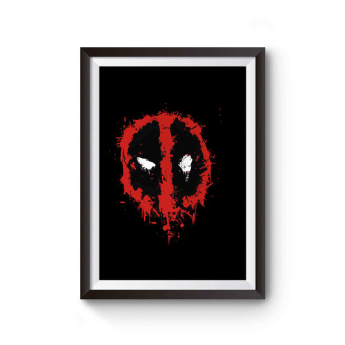 Marvel Deadpool Splat Face Poster