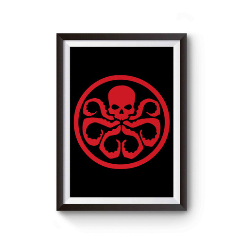 Marvel Hydra Logo Scarry Logo Poster