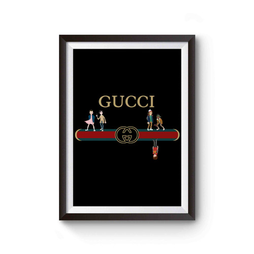 Mashup Stranger Things The Upside Down Poster