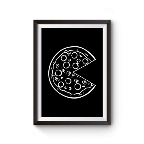 Matching Pizza Pizza Slice Missing Slice Poster