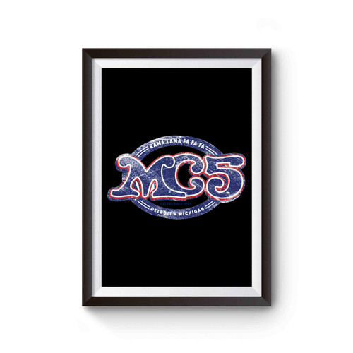 Mc5 Vintage Logo Poster