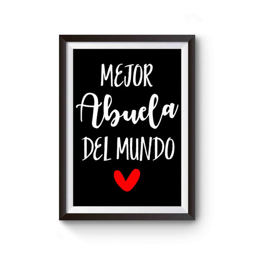 Mejor Abuela Del Mundo Poster