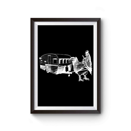 Mens Urban Chicken Poster