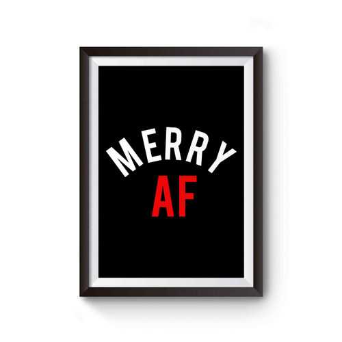 Merry Af Cover Inspired Poster