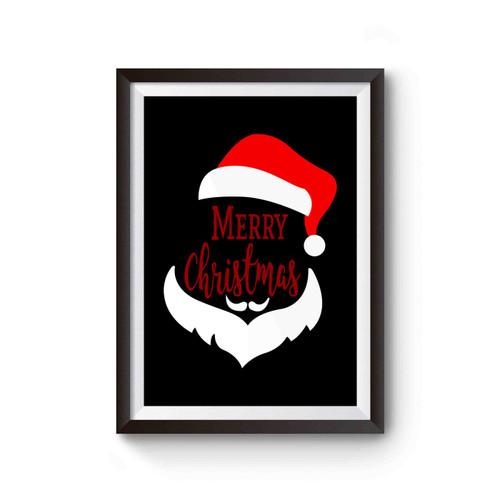 Merry Christmas Santa Poster