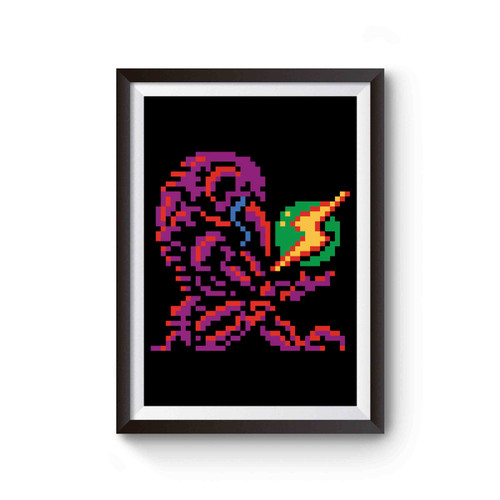 Metroid Chozo Statue Poster