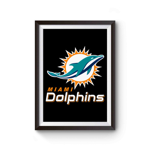 Miami Dolphins Football America Logo Poster