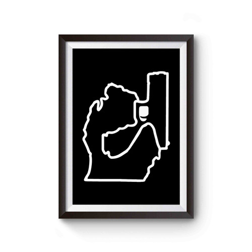 Michigan Pistol Poster