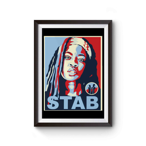 Michonne The Walking Dead Poster