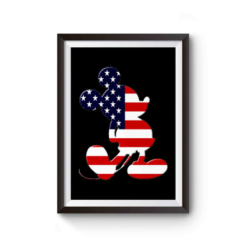 Mickey Mouse Patriotic Poster