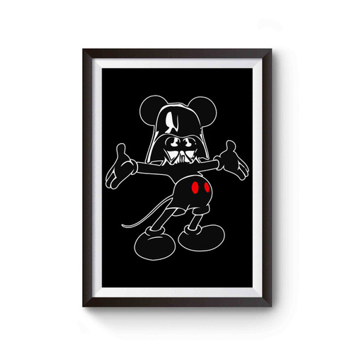 Mickey Mouse Vader Inspired Poster