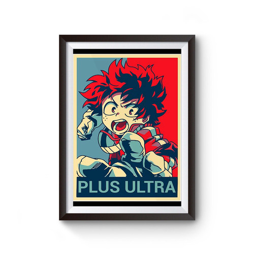 Midoriya Plus Ultra Poster