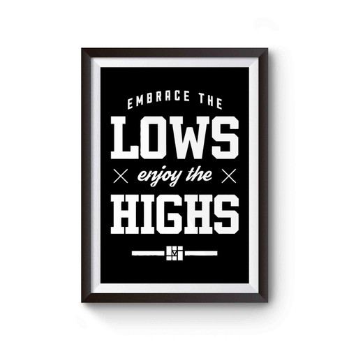 Mike Song Enjoy The Highs Poster