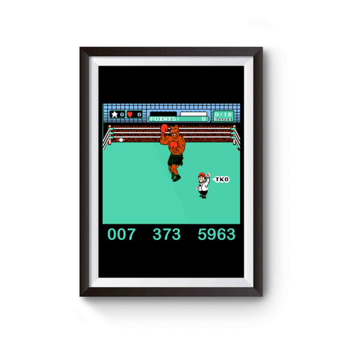 Mike Tysons Punch Out Nes Poster