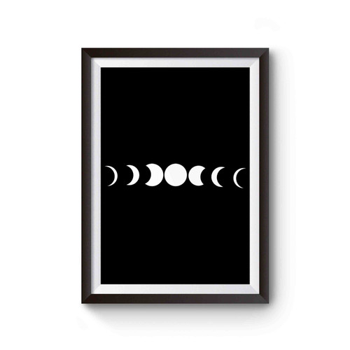 Moon Phase Crescent Moon Space Poster