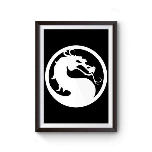 Mortal Kombat X Logo Poster