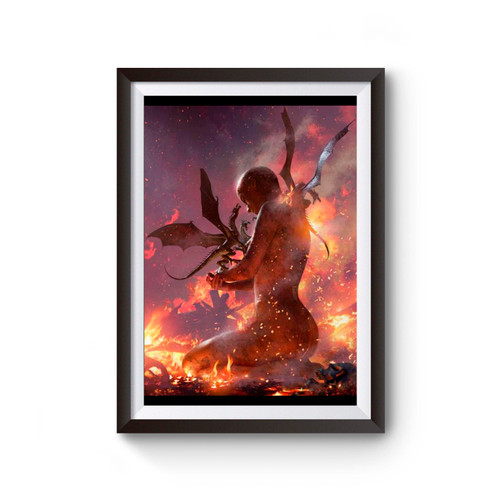 Mother Of Dragon Art Poster