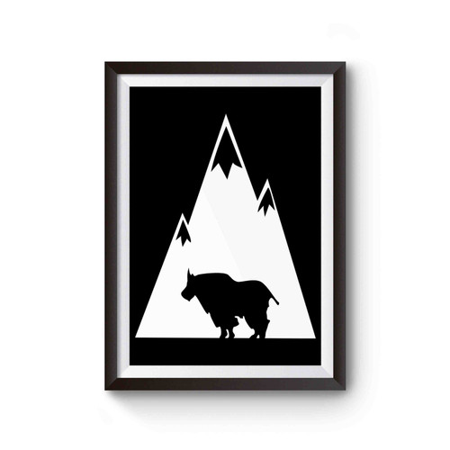 Mountain Goat Hiking Billy Goa Poster