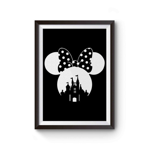 Mouse Ears Magic Kingdom Princess Castle Poster