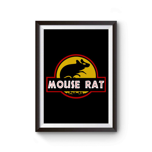 Mouse Rat Jurrasic Park Logo Poster