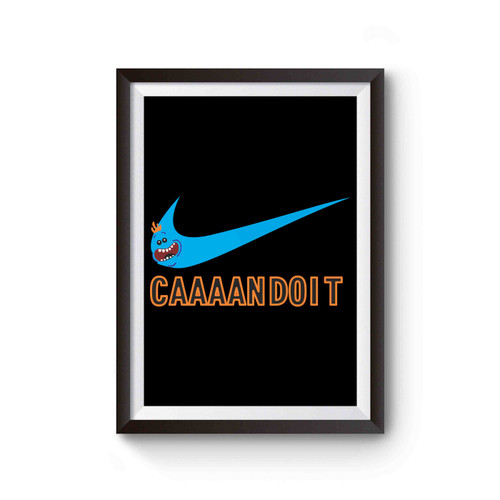 Mr Meeseeks Caaaan Do It Comedy Rick & Morty Poster