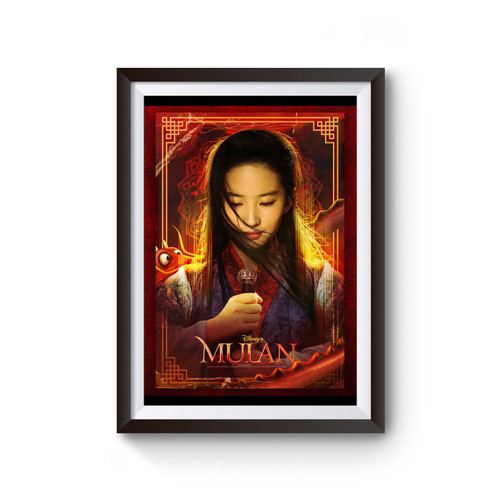 Mulan Disney Movie Cover Poster